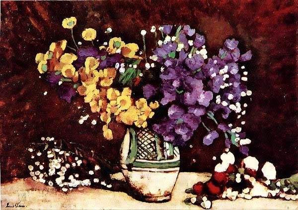 Stefan Luchian Straw flowers oil painting image